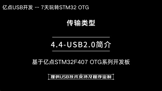 USB2.0协议简介--传输类型