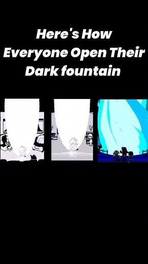 Here's How Everyone Open Their Dark Fountain In Deltarune Chapter 4 #deltarune #deltarunechapter3