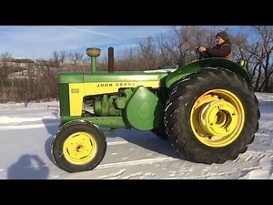 John Deere 830 pony start