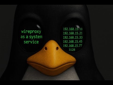 Running Wireproxy as a Background Service in Linux