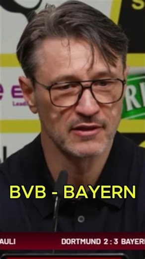 Penalty check! 🤨 Niko Kovač on the referee's performance in BVB vs. BAYERN
