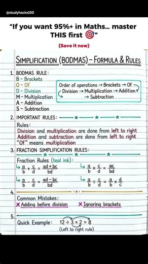 Bodmas rule #class #viral #viralvideo #video #viralshorts #trending #new #maths #youtubeshorts