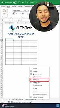 Adjust your columns in Excel in seconds and improve the presentation of your data
