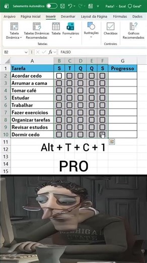 Como marcar e acompanhar atividades realizadas no Excel
