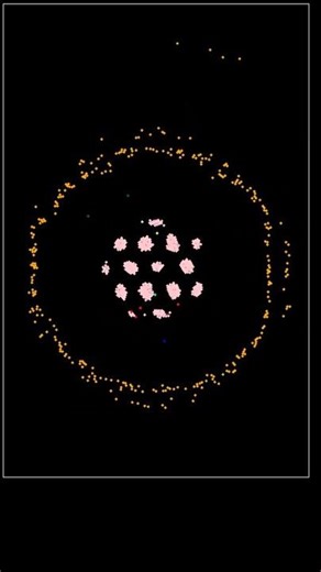Various forms cute #simulation #physics #evolution #beautiful #mathematics #evolved #particlelife