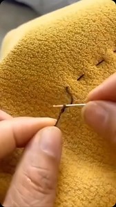 32K views · 54 reactions | Let me drop this hack here for you my people! How to simply tie off your thread tail at the end of your hand stitch, especially when you have a short thread. Video from Pinterest, not mine; DM for credit! #sewinghacks #handstitching #sewing #sewingtutorial #sewinglove #sewingpattern | Bavic Sewing Accessories | Facebook