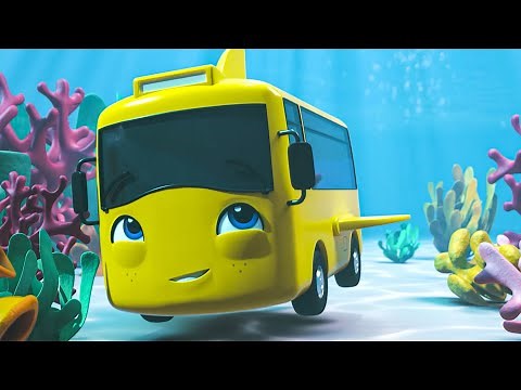 Buster In The Ocean Song - Go Buster the Yellow Bus | Nursery Rhymes & Cartoons | LBB Kids