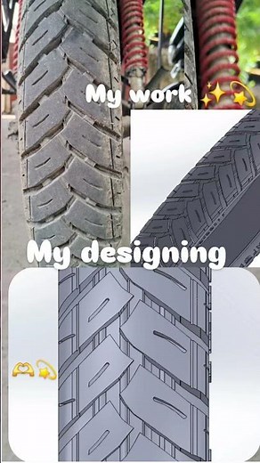 🔩 SolidWorks Tyre Design Tutorial | Step-by-Step 3D Modeling2
