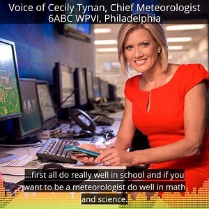 14K views · 45 reactions | On this week's podcast we spoke to 6abc Action News Meteorologist Cecily Tynan about her long career forecasting in the Philadelphia area and advice for those wanting to become a meterologist. Full episode here: bit.ly/2Nx9bGu | AccuWeather | Facebook