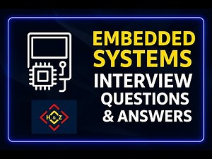 Embedded Systems Interview Questions (Top 25 Most Commonly Asked) | Technical Interview 2026