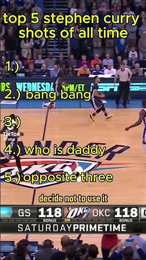 top 5 Stephen curry shots of all time