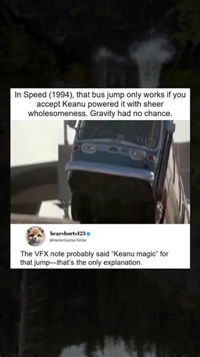 Speed Bus Jump: Keanu’s Wholesomeness Defies Gravity