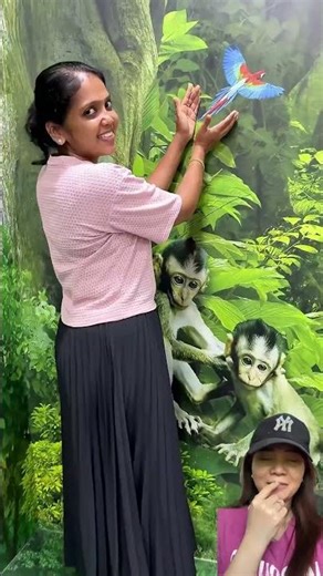 The way to the 3D painting museum, it's really nice ⁉️