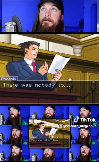 Phoenix Wright Objection 2001 🎵 #phoenixwright #aceattorney #retrogaming #acapella #vgm #gamemusic #nintendods