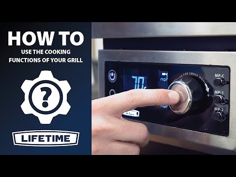 How to Use the Cooking Functions of the Lifetime Grill | Lifetime How To Videos