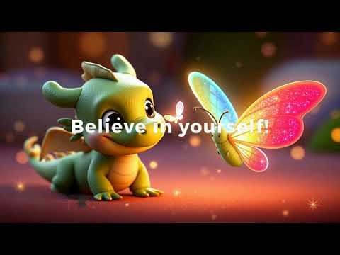 The Little Dragon Who Learned to Fly 🌈🐉✨ | Kids Story Animation