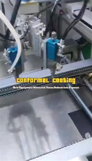Equipment Matching, Not Equipment Price #conformalcoating #coating