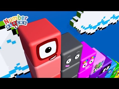 Learn Big Numbers with Numberblocks Step Squad 1 to 100 | Fun Math for Kids! 🚀