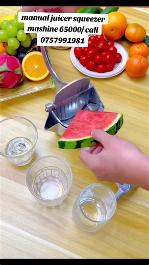 Manual Juicer Squeezer Machine 65,000 UGX – Call 0757991981