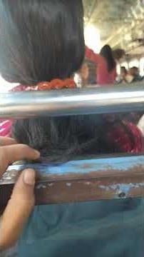 Hairs touched in bus