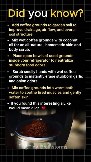 Practical Uses for Coffee Grounds