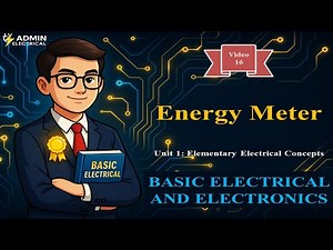 Energy Meter Types | Analog & Digital Meters | BEE Unit 2 |Measurement of Electrical Quantities| V16