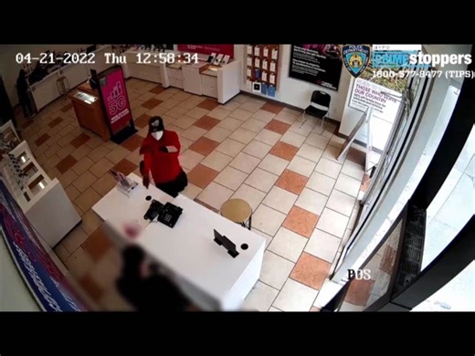 Video: Armed Robbers Steal $65K Of Phones From Bronx T-Mobile Store