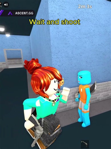 wait and shoot Clipped with Ascent #roblox #robloxedit #usa #ascent