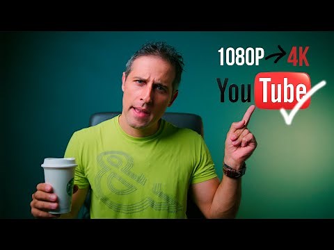 Como exportar vídeo em 4k para o Youtube que foram gravados em 1080p para ganhar mais qualidade!
