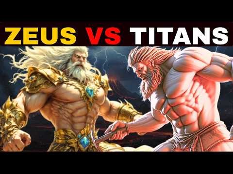 Zeus vs Titans Full Story: Epic Mythological War of Greek Gods & Monsters
