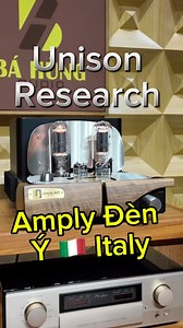275K views · 5K reactions | Amply Đèn Unison Research Simply 845. Quá Đẹp #amplifier #audio #music #audiophile #bahungaudio #sound #amthanh #xuhuong #viral #unisonresearch | Bá Hùng Audio - Thiết Bị Âm Thanh Tuyển Chọn | Facebook