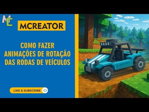 BlockBench: Animation for Vehicle Wheels