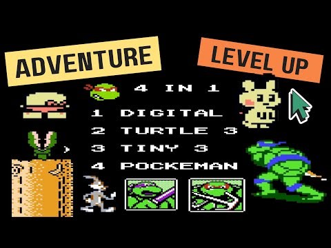 NES Super 4 in 1 Cartridge : Old School Gaming Fun