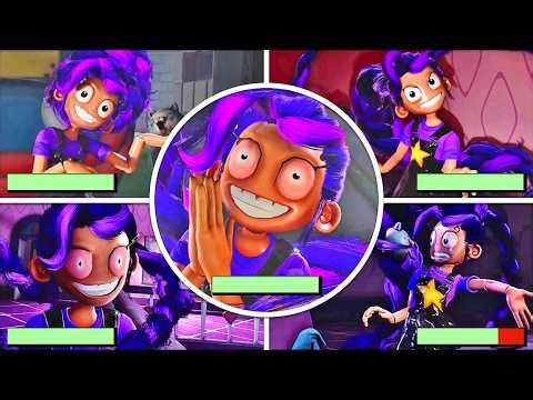 Poppy Playtime Chapter 5 - All LILY LOVEBRAIDS Scenes With Healthbars