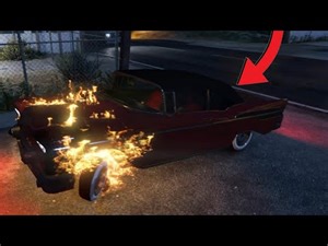 HOW TO SPAWN CHRISTINE THE GHOST CAR FROM THE HALLOWEEN DLC ON GTA ONLINE