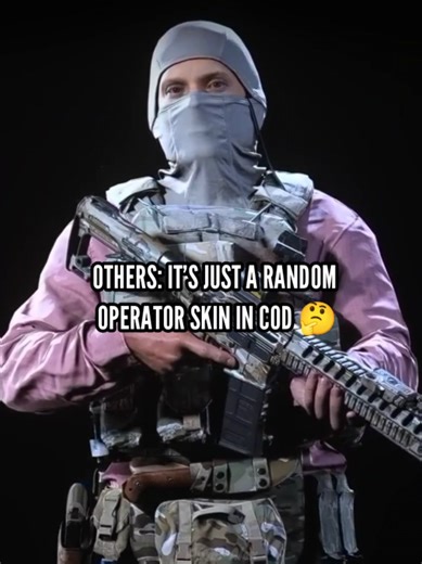 "The Real SAS Hero" - It's not a random operator Skin in COD Modern Warfare 🤔🔥 #shorts #mw2019 #sas