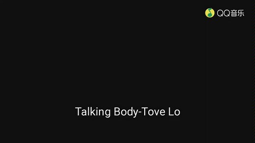 Talking Body-Tove Lo