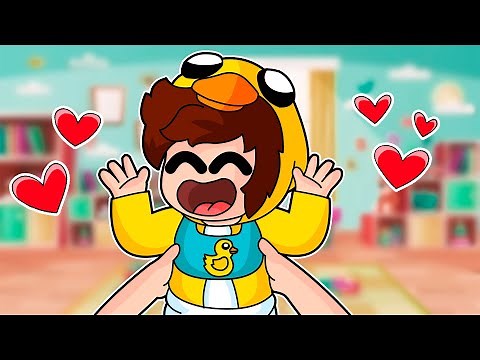 ME CONVIERTO en el BEBÉ MÁS BONITO de todo ROBLOX!👶- PatOni BEBÉ🐥💕