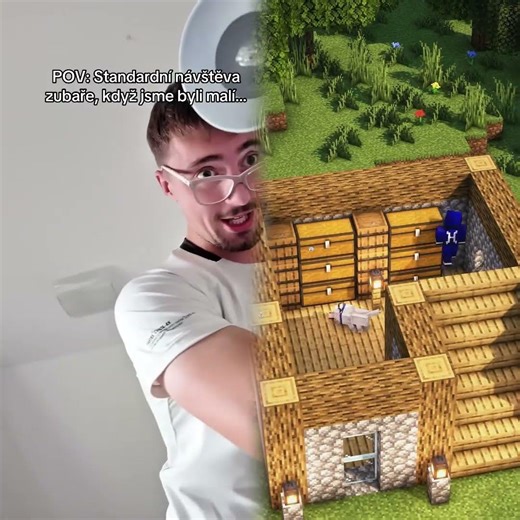 Minecraft Easy Starter House🏠 #Minecraft #minecraftbuilding #minecrafttutorial