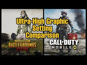PUBGM vs CODM Ultra Graphic Comparison