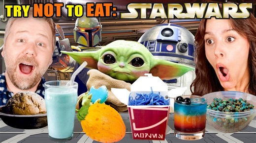 Try Not To Eat Star Wars Food! | People Vs Food By React