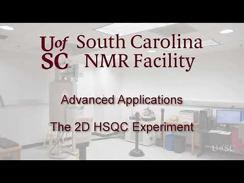 Running and interpreting the 2D HSQC Experiment