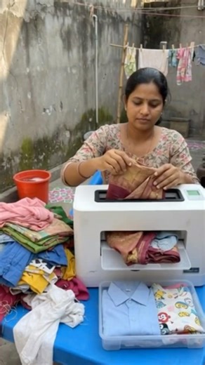 Battalu folding problem? Ilanti machine unte set! 😄