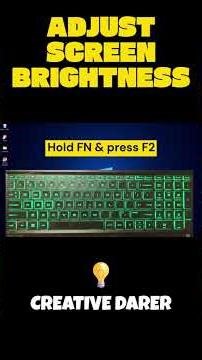 💡Windows Brightness not Working Fixed (Quick Step) | How to Fix Windows Brightness Settings | 2026