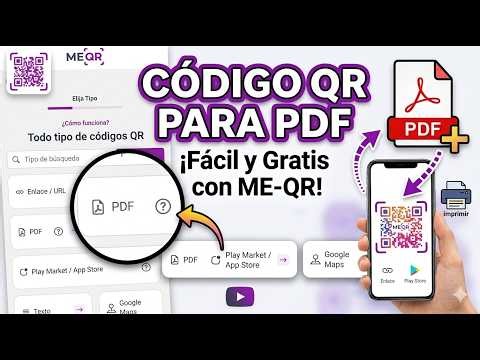Crea codigo QR para PDF descarga directa
