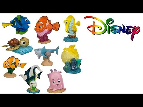 Disney Finding Nemo Figurine Playset Unboxing
