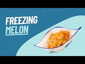 How To Freeze Melons