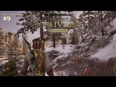 The Elder Scrolls IV: Oblivion Remaster | Khajiit Thief to Assassin | No Commentary | Part 9