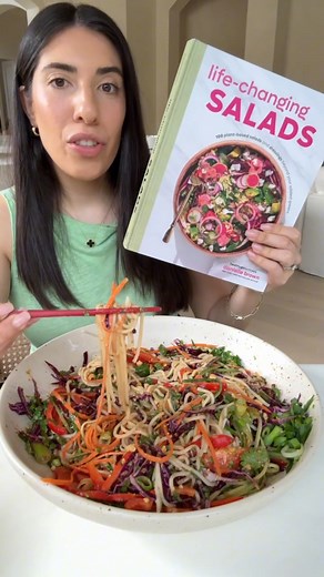 20K views · 166 reactions | SPRING ROLL SALAD𣏕凌樂 with creamy peanut dressing! Find it in my new cookbook Life Changing Salads! PRE ORDER HERE: www.lifechangingsalads.com | HealthyGirl Kitchen | Facebook