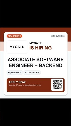 🚨 Top Software Engineering Jobs for Freshers & Early Career Professionals! 💼🔥